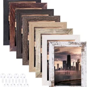 4x6 Picture Frames Set of 8