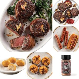 Omaha Steaks Deluxe Gift Package (4 Bacon-Wrapped Filet Mignons